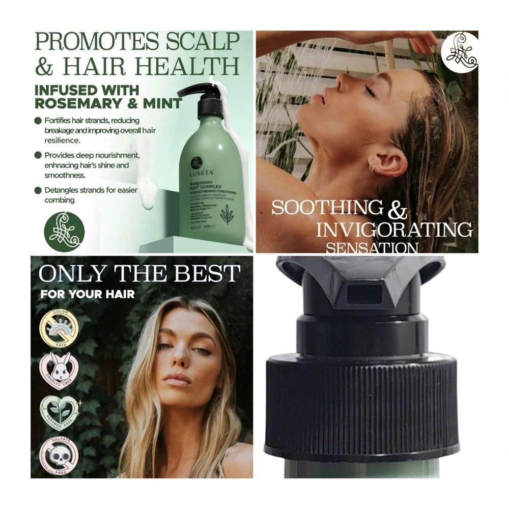 Luseta Rosemary‎ Mint Complex Strengthening Conditioner 33.8 FL(1 Liter)